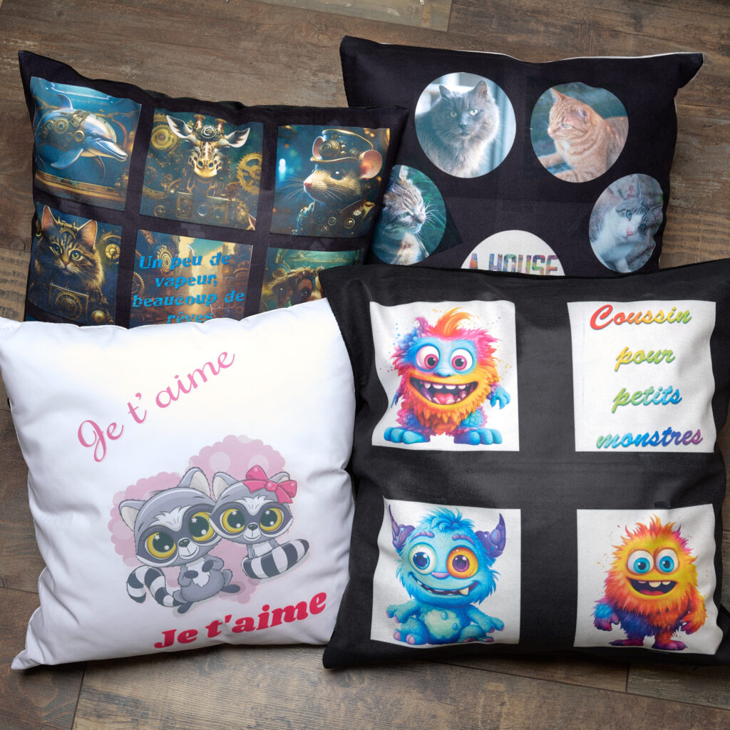 Coussin photo personnalisé Lanester